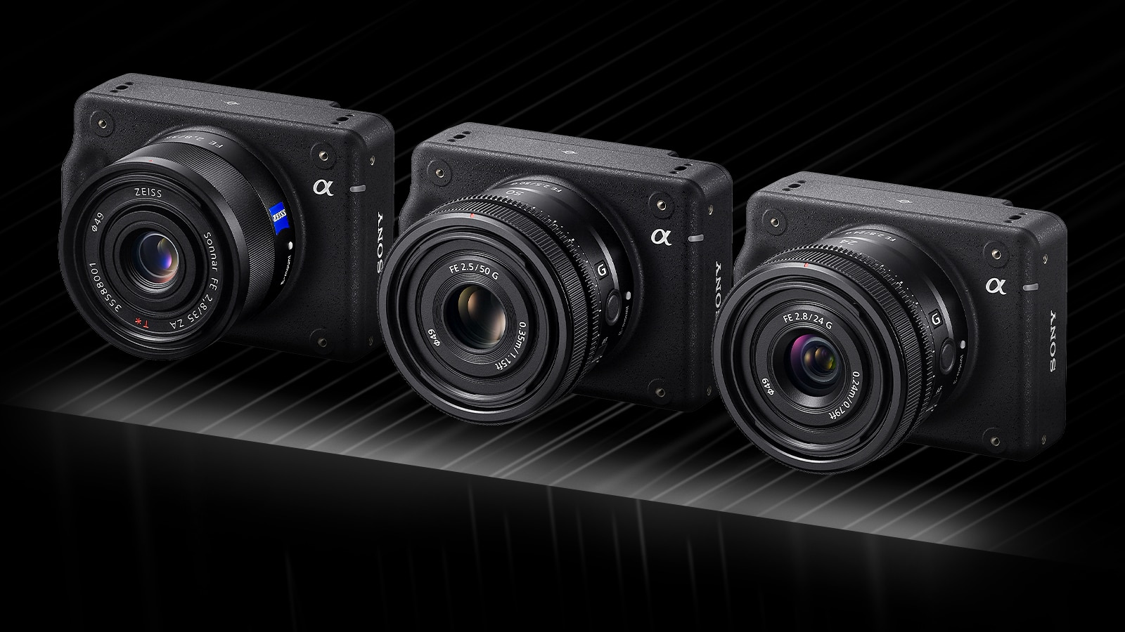 Szeroka oferta obiektywów Sony E-mount